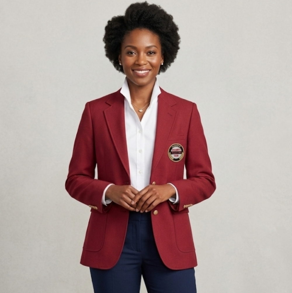 Hardwick Clothes Mckesson Unisex Red President's Sales Club Award Blazer